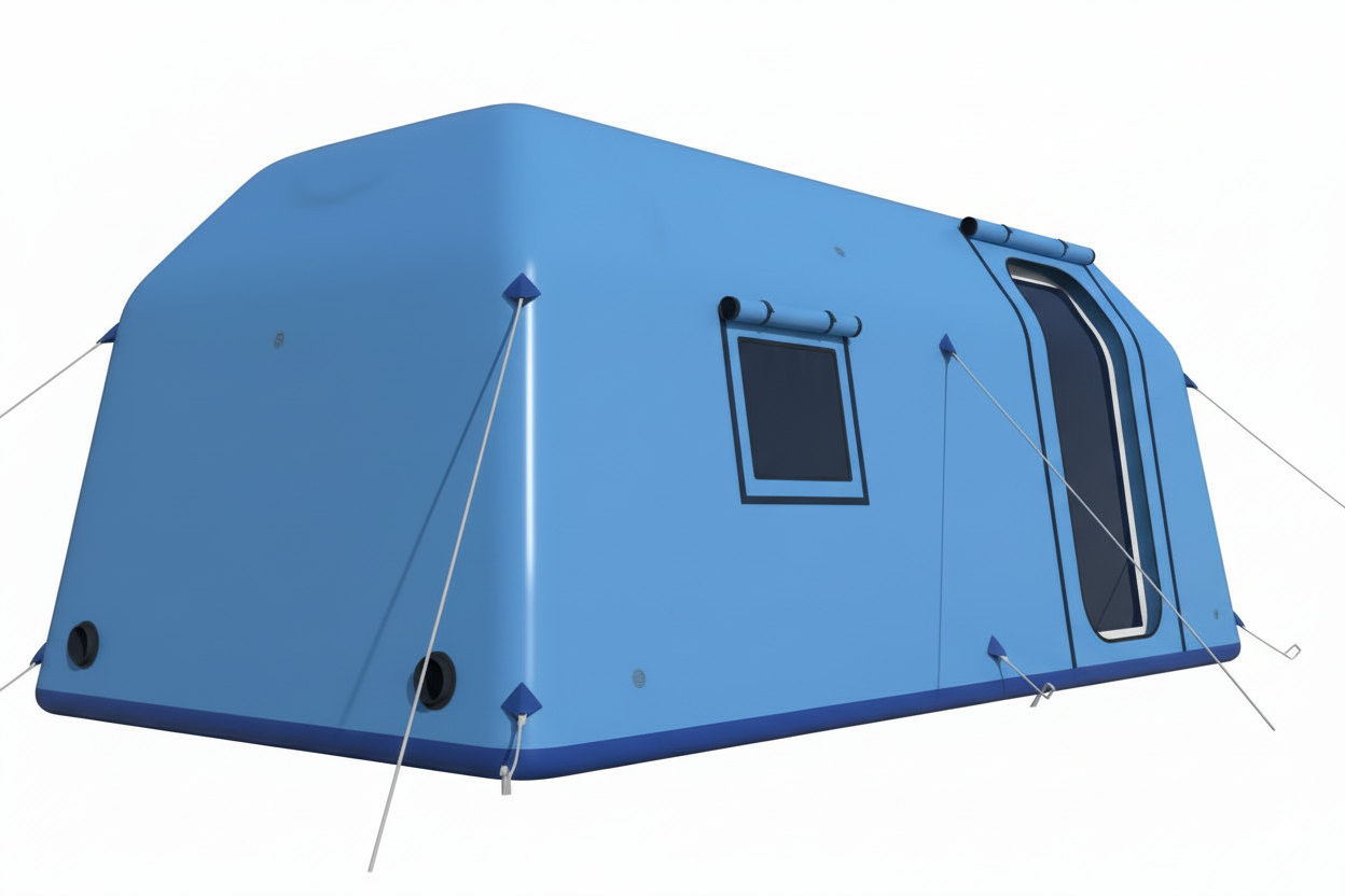 Армейская надувная палатка
