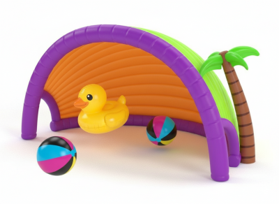 Надувная сцена арочная «Ракушка» без постоянного поддува