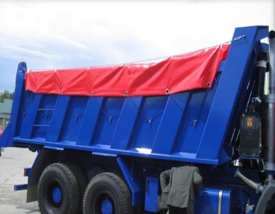 Тент полог на вместительный самосвал КрАЗ 256